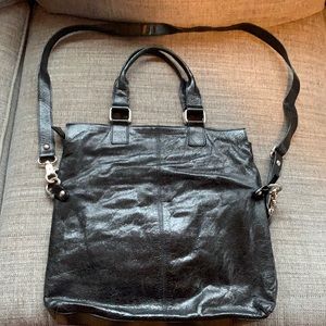 Garnet Hill Crossbody Bag Italian Leather Bag Tote